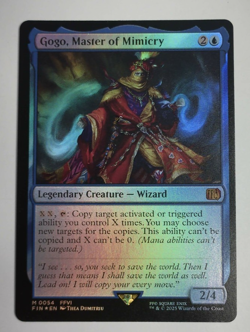 Magic the Gathering Final Fantasy - Gogo, Master of Mimicry Foil - Image 1