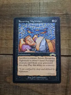 MTG - Recurring Nightmare - Exodus - 1x - NM (Magic: The Gathering) - Image 1