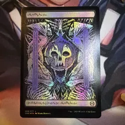 Swamp (269) - Full Art Phyrexia: All Will Be One Foil - Image 1