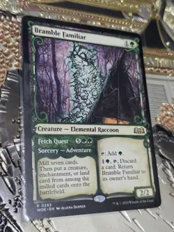 Bramble Familiar R Wilds of Eldraine 164 NM - Image 1