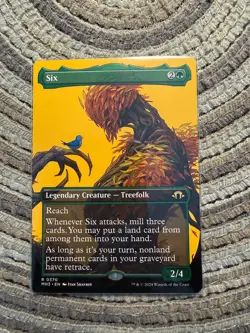 SIX [Borderless] - Rare - MH3 Modern Horizons 3 MTG Free Shipping - Image 1