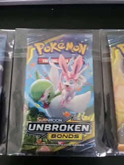 Unbroken Bonds [10 card] Booster Pack x4 (Complete Art Set) Pokemon TCG - Image 3
