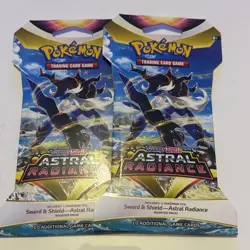 Pokemon TCG Astral Radiance Sleeved Booster Pack Brand New Sealed x 2 - Image 1