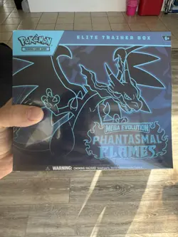 Pokemon TCG Phantasmal Flames Elite Trainer Box ETB Sealed Mega Evolution - Image 1
