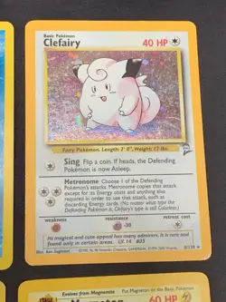 Vintage Pokemon Card Lot - Rare Holo WOTC Era Collection - Base Set 2 - MP/HP - Image 4