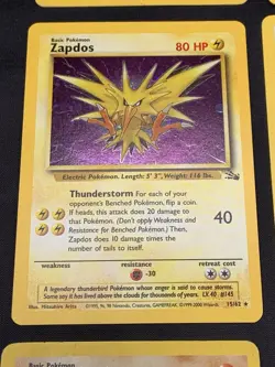 Vintage Pokemon Card Lot - Rare Holo WOTC Era Collection - Base Set 2 - MP/HP - Image 5