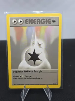 1st Edition Double Colorless Energy - German Base Set - 96/102 - Pokemon - NM - Image 1