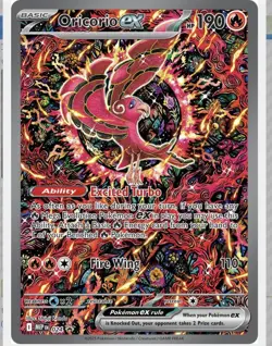 Oricorio ex 024 Pokemon Black Star Promo NM from Mega Charizard X Ex UPC mint - Image 1