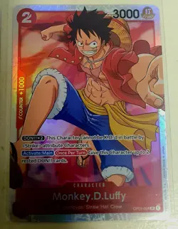 🔥 4x Monkey D. Luffy OP01-024 SR - Playset - ONE PIECE TCG English 🔥 - Image 2