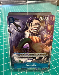 Crocodile (Store 2-on-2 Battle 2025 Winner) P-082 One Piece Promo - Sealed - Image 1
