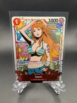 Treasure Rare Nami ST01-007 Alt Art OP06 Wings Of The Captain TR One Piece TCG - Image 1