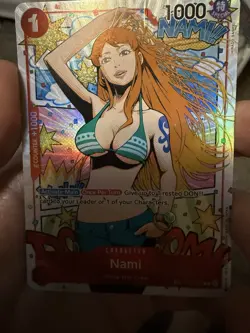 One Piece TCG Nami Treasure Rare Wings of the Captain OP06 ST01-007 TR - Image 1