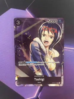 One Piece TCG: Paramount War Tashigi OP02-105 Alt Art (Box Topper) - M/NM - Image 1