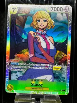 Stussy SR OP13-110 ENGLISH ONE PIECE Card Carrying on His Will - NM - Image 1