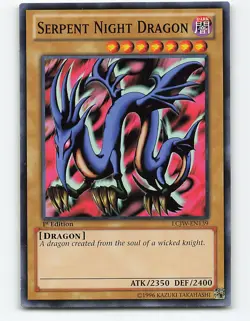 Serpent Night Dragon #LCJW-EN139 1st Edition Yugioh Card - Image 1