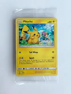 Build a Bear Pokemon Card Pikachu SM86 Promo Trading Card TCG SEALED NEW RARE - Image 3