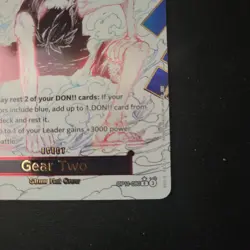 One Piece Card Gear 2 OP11-080 Fist of Divine Speed SP Rare Alternative Art - Image 5