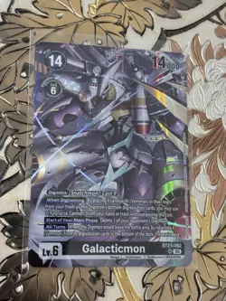 Digimon Card Game Galacticmon Time Stranger Dash Pack Alternate Art SR BT21-062 - Image 1