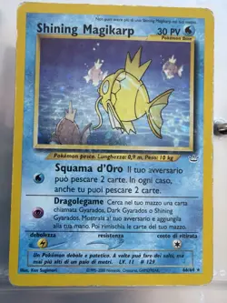 Pokemon Neo Revelation Shining Magikarp Holo Card 66/64 (Ita) - Image 1