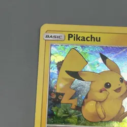 Pikachu SM86 Sun & Moon Black Star Promo Cosmos Holo Pokemon Card - NM - Image 4