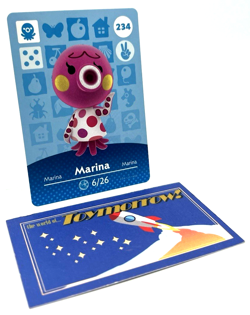 Animal Crossing Nintendo Amiibo - MARINA #234 - Series 3 Authentic Card - Image 1