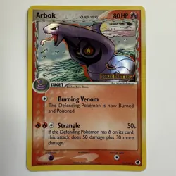 Arbok (Delta Species) 13/101 Dragon Frontiers Reverse Holo Rare Pokemon Card - Image 1