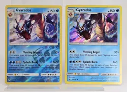 Gyarados 33/147 Reverse Holo & Holo Rare SM - Burning Shadows Pokemon Card - Image 1