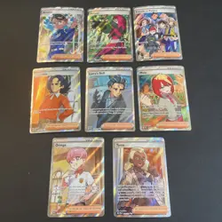 Pokemon TCG Trainer Cards Lot of 8 NM Prismatic Evolutions FULL ARTS - Image 1