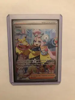 Iono Pokemon Card 269/193 Scarlet & Violet Paldea Evolved r78 - Image 1