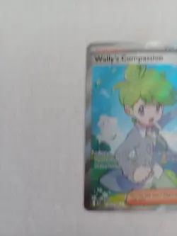 Wally's Compassion 176/132 Mega Evolution Holo Pokemon Card, English, NM - Image 4