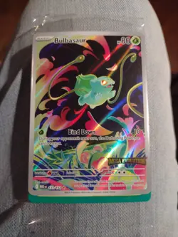 2025 Pokemon Mega Evolution Bulbasaur Stamped Promo 133/132 Free Shipping - Image 1