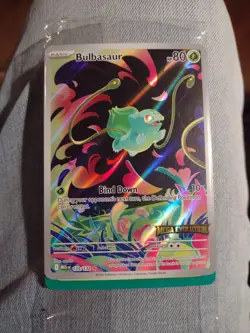 2025 Pokemon Mega Evolution Bulbasaur Stamped Promo 133/132 Free Shipping - Image 2