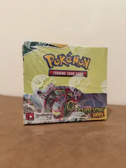 Pokemon Evolving Skies Booster Box Sword & Shield Factory Sealed 🆕 - Image 2