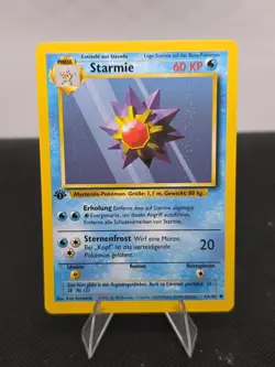 STARMIE (German) Pokemon Base Set - 1st Edition 64/102 - NM - Image 1