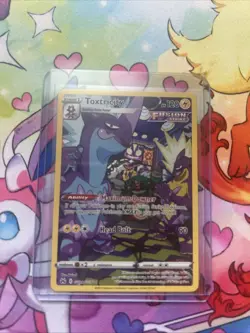 Pokemon TCG Toxtricity GG09/GG70 Crown Zenith Galarian Gallery SWSH - Image 1
