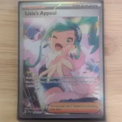Pokemon Lisia's Appeal Trainer Supporter Holo Special Illustration Rare 246/191. - Image 1