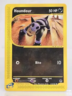 Houndour - 113/165 Expedition Base Set - Pokemon TCG - 2002 - Image 1