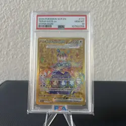 PSA 10 - 2024 POKEMON SCR EN-STELLAR CROWN 173 TERAPAGOS EX - Image 1