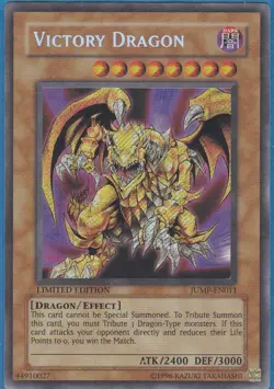 Yu-Gi-Oh! Victory Dragon JUMP-EN011 Limited Edition Secret Rare EXCELLENT ETAT ! - Image 1