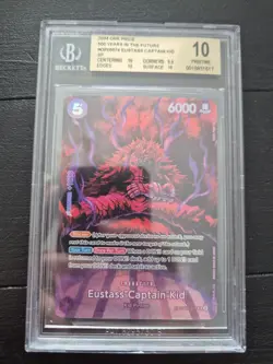 One piece OP05 074 Eustass Captain Kid SP BGS - Image 1