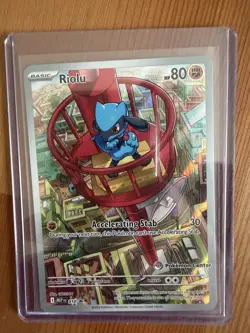 Riolu - 010 (Pokemon Center Exclusive) 010 Me: Mega Evolution Promo Holo - Image 1