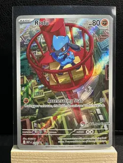 Riolu 010 (Pokemon Center Exclusive) Me: Mega Evolution Promo Holo - Image 1