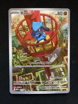 Riolu - 010 (Pokemon Center Exclusive) 010 Me: Mega Evolution Promo Holo - Image 1