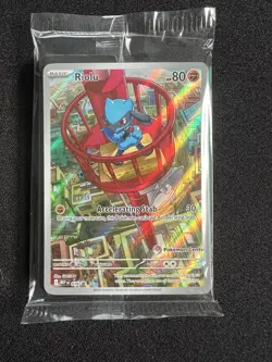 Riolu - 010 (Pokemon Center Exclusive) 010 Me: Mega Evolution Promo Holo SEALED - Image 1