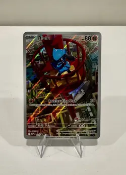 Riolu - 010 (Pokemon Center Exclusive) 010 Me: Mega Evolution Promo Holo - Image 1