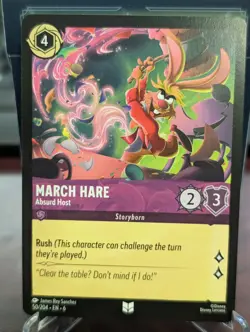 Disney Lorcana Azurite Sea - March Hare 50/204 - Non Foil - Image 1
