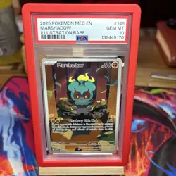 Pokemon Marshadow 146/132 Me01: Mega Evolution IR PSA 10 GEM - Image 3