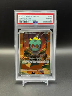 Pokemon Marshadow 146/132 Me01: Mega Evolution IR PSA 10 GEM - Image 1