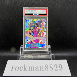 PSA 10 ONE PIECE Card Boa Hancock OP07-051 Comic Parallel Manga Alt Art Gem Mint - Image 1