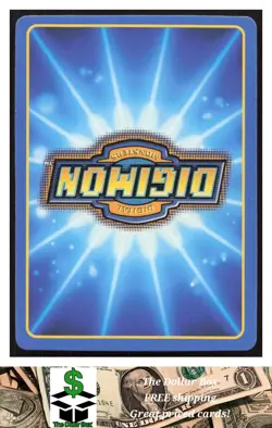 1999 Bandai Digimon Digi Battle #bo-82 Mushroomon card - Image 2
